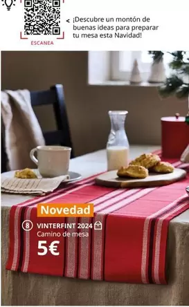 Oferta de Camino De Mesa por 5€ en IKEA