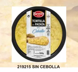 Oferta de Benis - Sin Cebolla en Gros Mercat