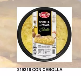 Oferta de Benis - Con Cebolla en Gros Mercat