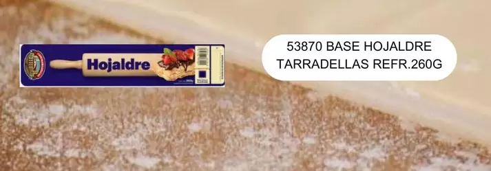 Oferta de Casa Tarradellas - Base Hojaldre en Gros Mercat