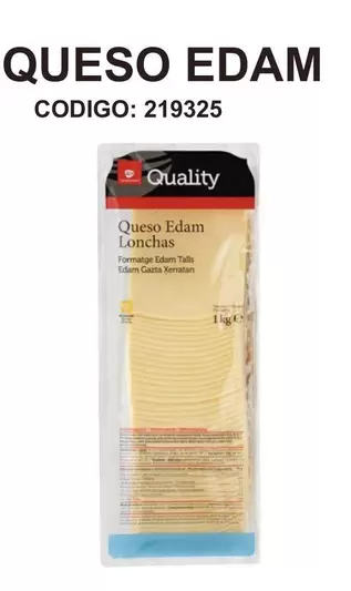 Oferta de Quality - Queso Edam en Gros Mercat