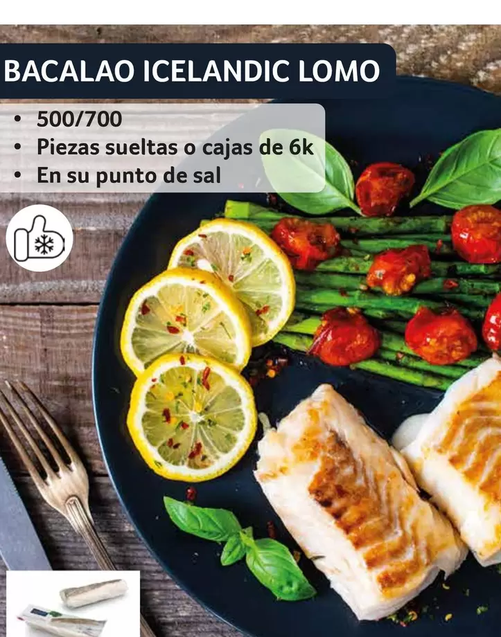 Oferta de Bacalao Icelandic Lomo en Gros Mercat