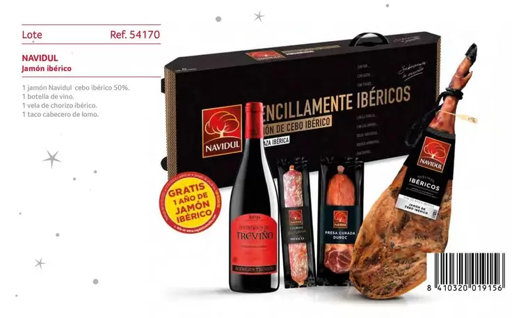 Oferta de Navidul - Jamón Ibérico en Gros Mercat