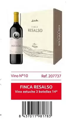 Oferta de Finca Resalso - Vino  en Gros Mercat