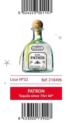 Oferta de Patrón - Tequila Silver en Gros Mercat