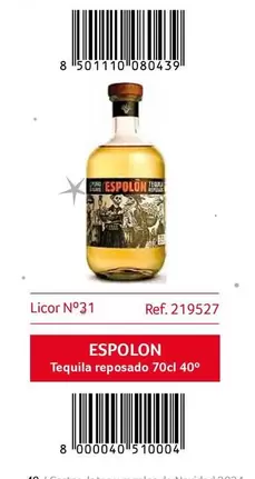 Oferta de Espolón - Tequila Reposado en Gros Mercat