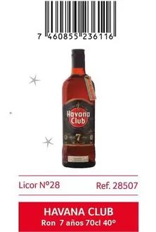 Oferta de Havana Club - Ron 7 Años en Gros Mercat