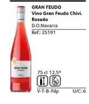 Oferta de Gran Feudo - Vino Chivi. Rosado en Gros Mercat