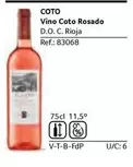 Oferta de Coto - Vino Rosado en Gros Mercat