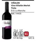 Oferta de Vinalon -  Vino Merlot Tinto D.O. La Mancha en Gros Mercat