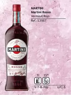 Oferta de Martini - Martini Rosso en Gros Mercat