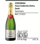 Oferta de Codorniu - Cava Extra Semi en Gros Mercat