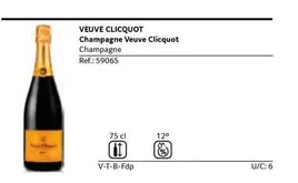 Oferta de Veuve Clicquot -  Champagne en Gros Mercat