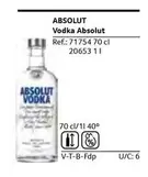 Oferta de Absolut - Vodka en Gros Mercat