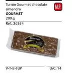 Oferta de Gourmet - Turrón Chocolate Almendra en Gros Mercat