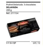 Oferta de Delaviuda - Praliné  3 Chocolates en Gros Mercat