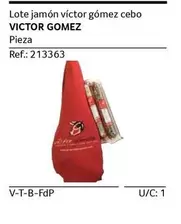 Oferta de Victor Gomez - Lote Jamon Víctor Gómez Cebo en Gros Mercat