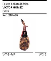 Oferta de Victor Gomez - Paleta Bellota Ibérico en Gros Mercat