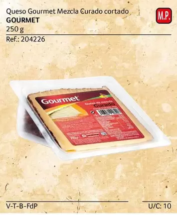 Oferta de Gourmet - Queso  Mezcla Curado Cortado en Gros Mercat