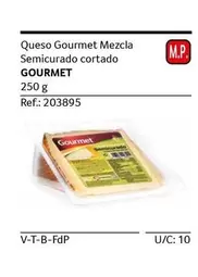 Oferta de Gourmet - Queso  Mezcla Semicurado Cortado en Gros Mercat