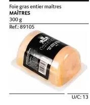 Oferta de Maîtres - Foie Gras Entier en Gros Mercat