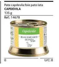 Oferta de Capdevila - Pate  Foie Pato Lata en Gros Mercat