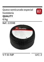 Oferta de Quality - Queso Semicurado Especial Hostelería en Gros Mercat