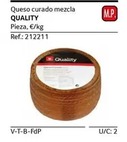 Oferta de Quality - Queso Curado Mezcla en Gros Mercat