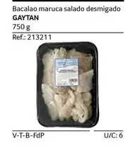 Oferta de Gaytan - Bacalao Maruca Salado Desmigado en Gros Mercat