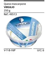 Oferta de Virgilio - Queso Mascarpone en Gros Mercat