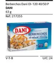 Oferta de Dani - Berberchos  Ol-120 40/50 P en Gros Mercat