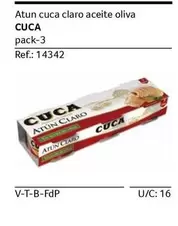 Oferta de Cuca - Atun  Claro Aceite Oliva en Gros Mercat