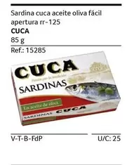 Oferta de Cuca - Sardina  Aceite Oliva Fácil Apertura en Gros Mercat