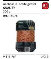 Oferta de Quality - Anchoas 00 Aceite Girasol en Gros Mercat