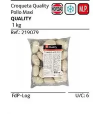 Oferta de Quality -  Croqueta Pollo Maxi en Gros Mercat