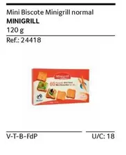 Oferta de Minigrill - Mini Biscote  Normal en Gros Mercat