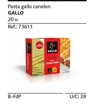 Oferta de Gallo - Pasta  Canelon en Gros Mercat