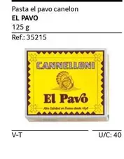 Oferta de El Pavo - Pasta  Canelones en Gros Mercat