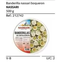 Oferta de Nassari - Banderilla  Boqueron en Gros Mercat