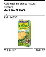 Oferta de Gallina Blanca - Caldo  Natural Verdura en Gros Mercat