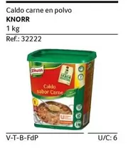 Oferta de Knorr - Caldo Carne En Polvo en Gros Mercat