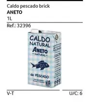 Oferta de Aneto - Caldo Pescado Brick en Gros Mercat