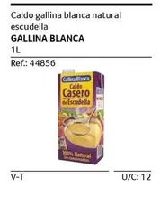 Oferta de Gallina Blanca - Caldo  Natural Escudella en Gros Mercat