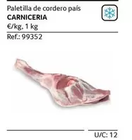 Oferta de Carniceria - Paletilla De Cordero País en Gros Mercat