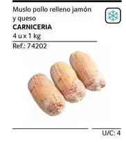 Oferta de Carniceria - Muslo Pollo Relleno Jamon Y Queso en Gros Mercat