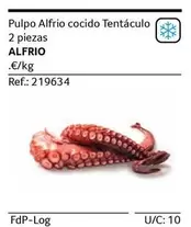 Oferta de Alfrio -  Pulpo Cocido Tentaculo en Gros Mercat