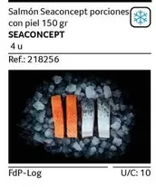 Oferta de Seaconcept - Salmón Porciones Con Piel en Gros Mercat