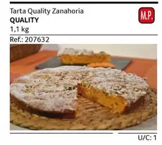 Oferta de Quality - Tarta Zanahoria en Gros Mercat