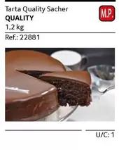 Oferta de Quality - Tarta  Sacher en Gros Mercat