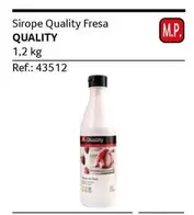 Oferta de Quality - Sirope  Fresa en Gros Mercat